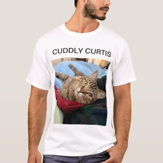 Cuddly Curtis The Tabby Cat T-Shirt