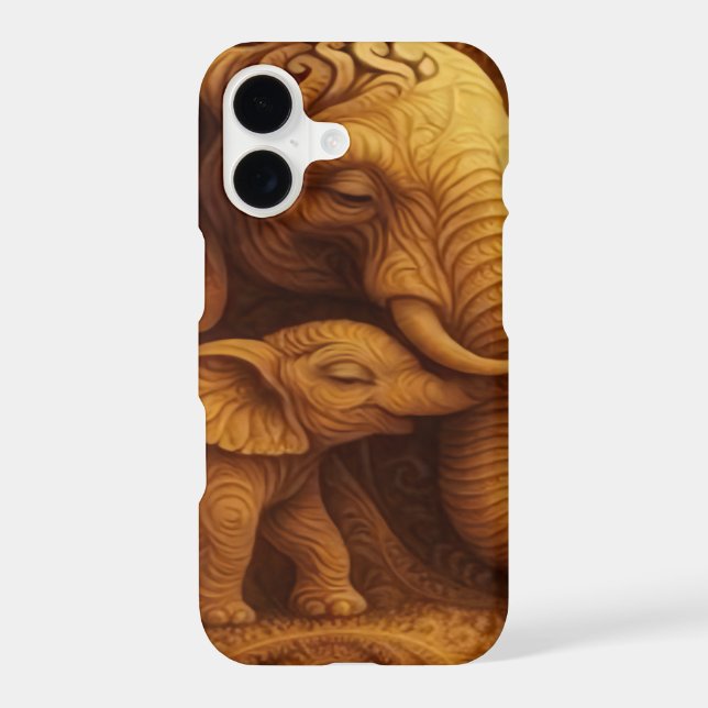 Cuddly Elephants  (Back)