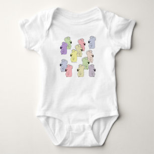 Cuddly koala mob baby one-piece bodysuit