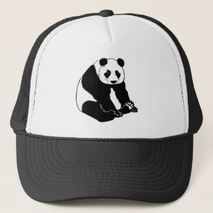 Cuddly Panda Bear Trucker Hat