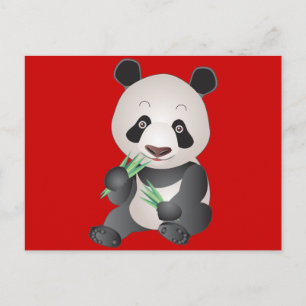 Cuddly Panda Postcard