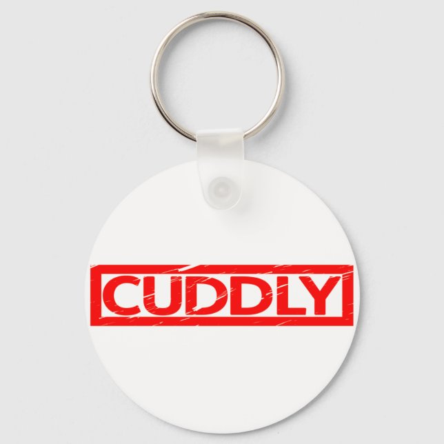 Cuddly Stamp Keychain (Front)