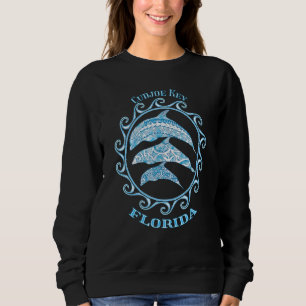 Cudjoe Key Florida Tribal Dolphins Ocean Animals Sweatshirt