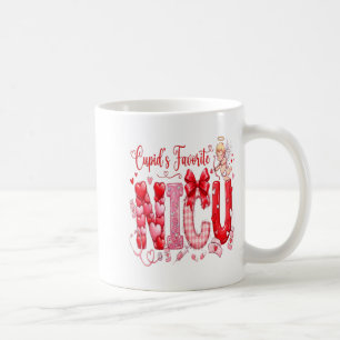 Cuds Favorite Nurse Nicu Valentines Day Shirt Nurs Coffee Mug