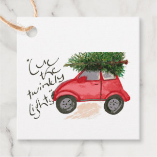 Cue the Lights Gift Tags