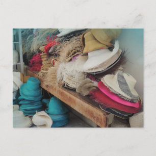 Cuenca Ecuador Hat Factory Postcard