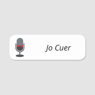 Cuer Name Badge