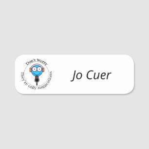 Cuer Name Badge (They're only suggestions)