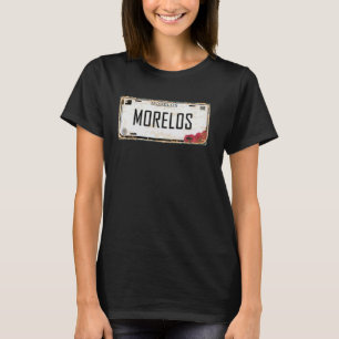 Cuernavaca Morelos México License Plate Aesthetic  T-Shirt