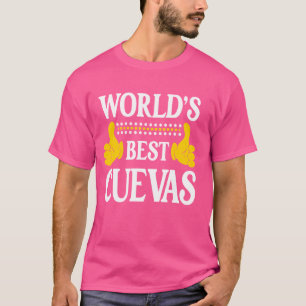 Cuevas Surname Team Family Last Name World's Best T-Shirt