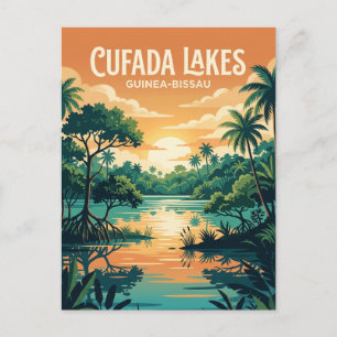 Cufada Lakes Natural Park Guinea-Bissau Postcard