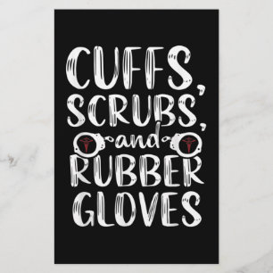 Cuffs Correctional Nurse RN Prison Nursing Medical Stationery