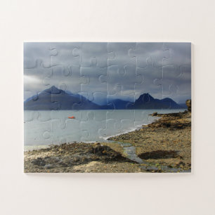 Cuillin Mountains, Elgol, Isle of Skye, Scotland Jigsaw Puzzle