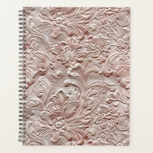 Cuir à outils rose vif vintage