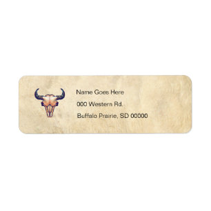 Cuir de Tan de crâne de bison de Buffalo