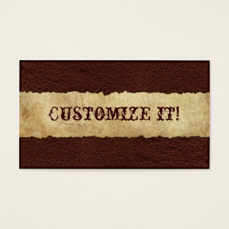 Cuir occidental PERSONNALISABLE