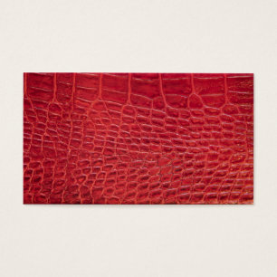 Cuir rouge d'alligator de Faux