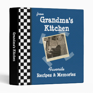Cuisine 1" de BlueGrandmas classeur fait sur
