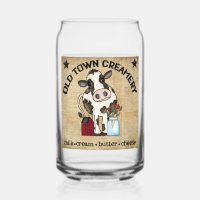 Cuisine ancienne ville ferme de vache crémeuse