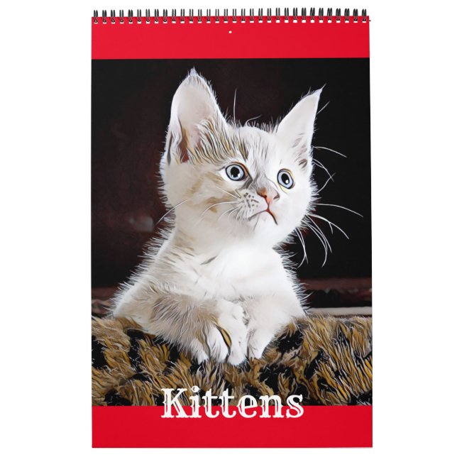 CUISINE CATS PUPIES - Calendrier (Protection)