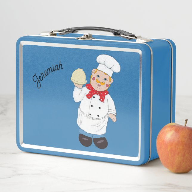 Cuisine cuisinière au plat Métal Lunchbox (En situation)