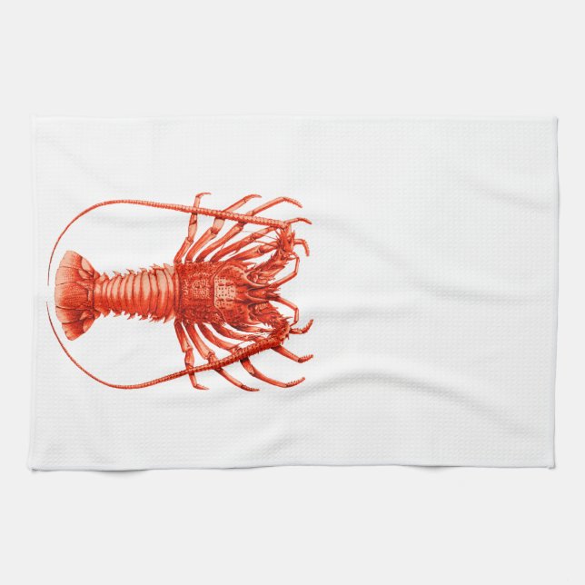 Cuisine de langouste ou serviette de thé (Horizontal)