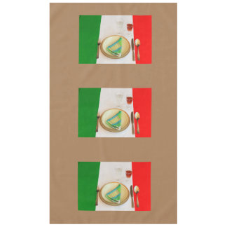 Cuisine italienne sur nappes