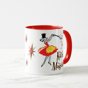 Cuisine Magicien Rétro Cuisine Art Mug