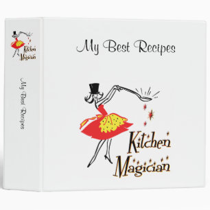 Cuisine Magicien Rétro Cuisiner Classeur de recett