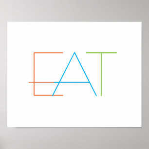 cuisine minimaliste moderne poster d'art mural man