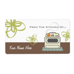 Cuisine moderne de rétro fourneau de la cuisine