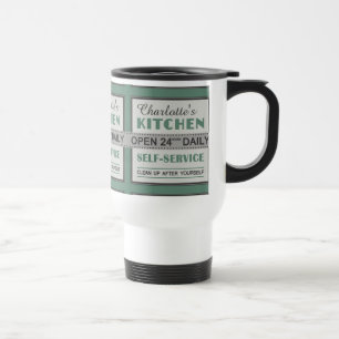 Cuisine - nom personnalisé - tasses