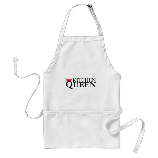 Cuisine Queen et Couronne - tablier du chef (Devant)