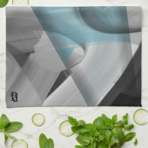 Cuisine Serviette Abstraite Trend Home Décor Bleu