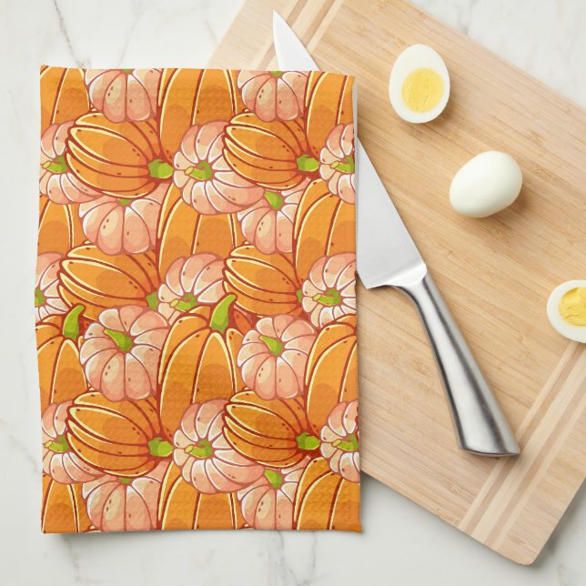 Cuisine Serviette Citrouille Harvest (Quart Plié)
