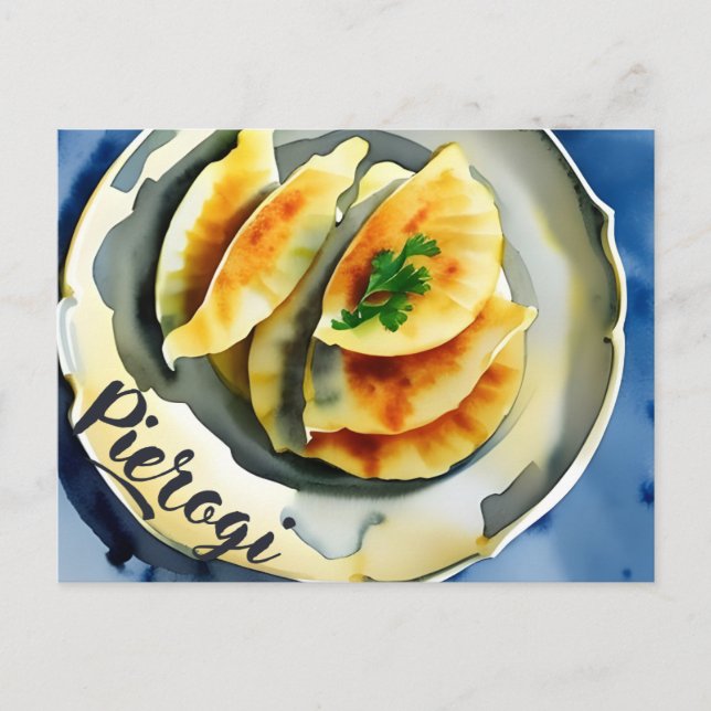 Cuisine traditionnelle polonaise, Carte postale po (Devant)