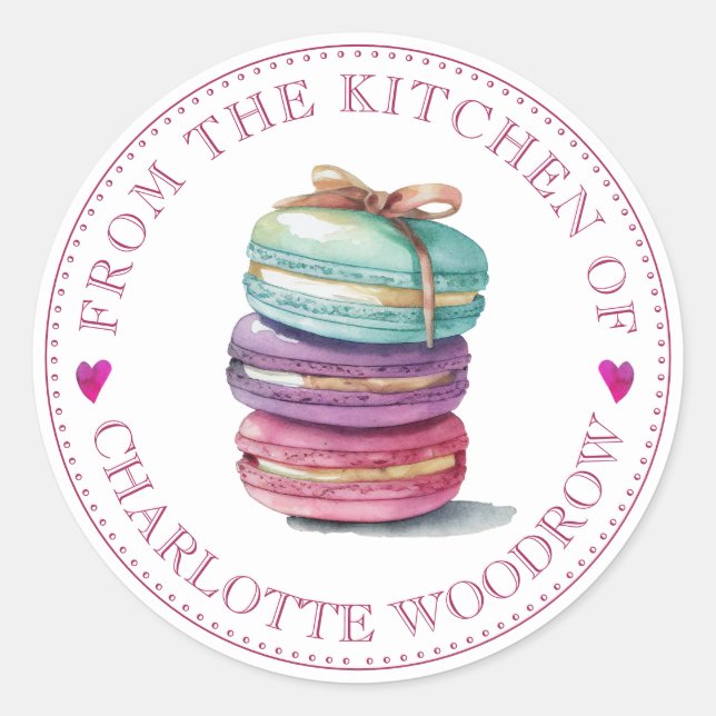 Cuisinier boulanger Outils Étiquette alimentaire S (Devant)