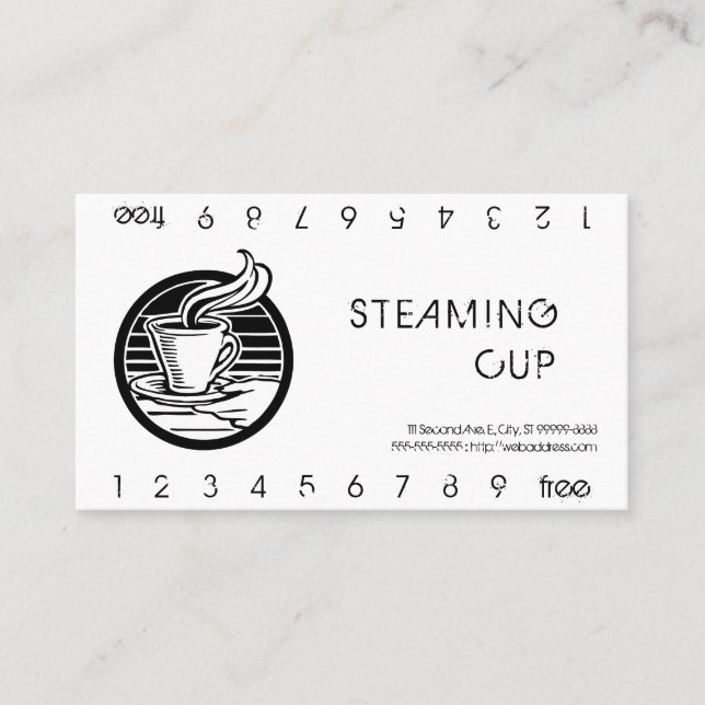 Cuisson à la vapeur de la carte perforée (Devant)