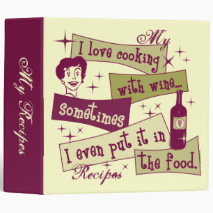 Cuisson avec du vin 2" classeur de recette