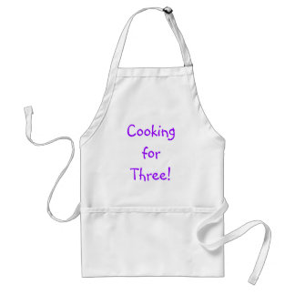Cuisson pour trois ! tablier