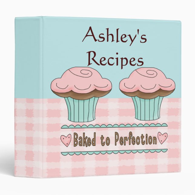 Cuit au four au classeur de perfection/1,5 pouces (Devant/Côté)