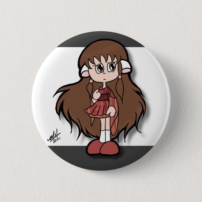 Cukini Cosplay Chi 2 Inch Round Button (Front)