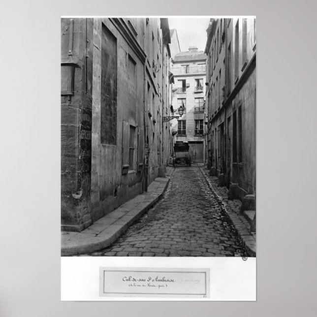 Cul-de-sac Saint-Ambroise Poster (Front)