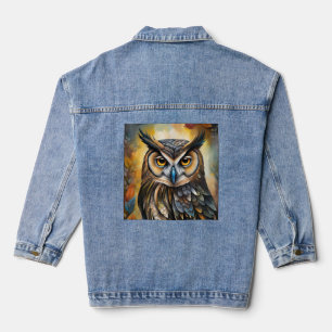 CUL OWL COLORÉ DENIM JEAN JACKET