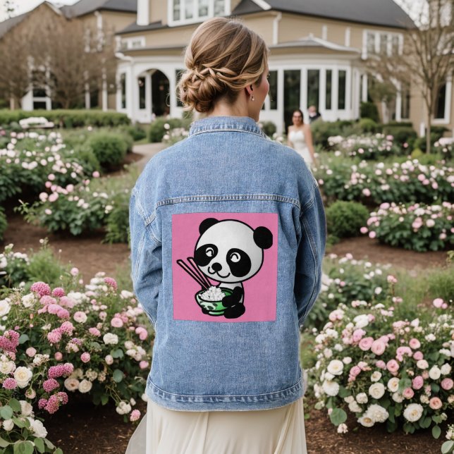 CUL PANDA BEAR SUSHI DENIM JACKET (Mariage Retour)