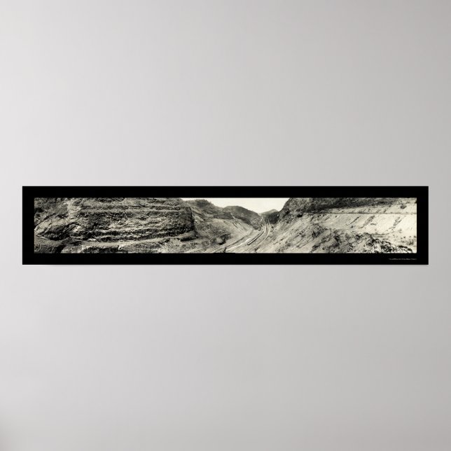 Culebra Cut Panama Photo 1913 Poster (Front)