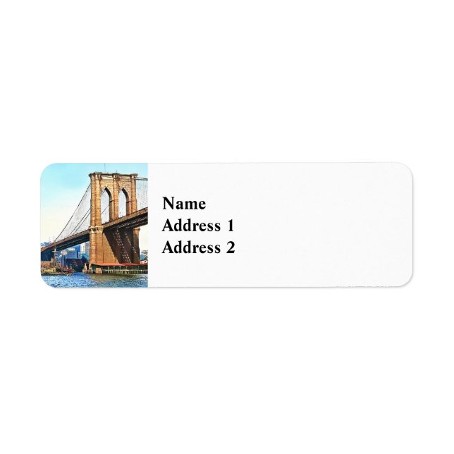 Culée new-yorkaise du pont de Brooklyn (Devant)