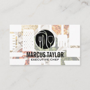 Culinary Arts Chef Cooking Restaurant Business Card