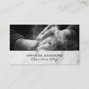 Culinary Arts   Chef Hands Cooking Business Card