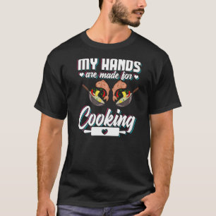 Culinary Arts Cooking Kitchen Chef Cook Knife Food T-Shirt